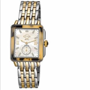 Women’s GV2 Bari Diamond two-tone bracelet watch